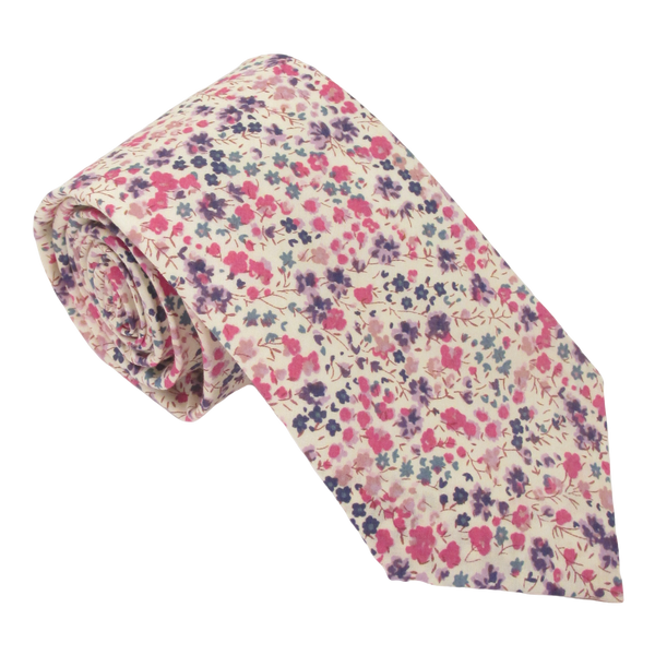 Van Buck Extra Long Tie Made With Liberty Fabric