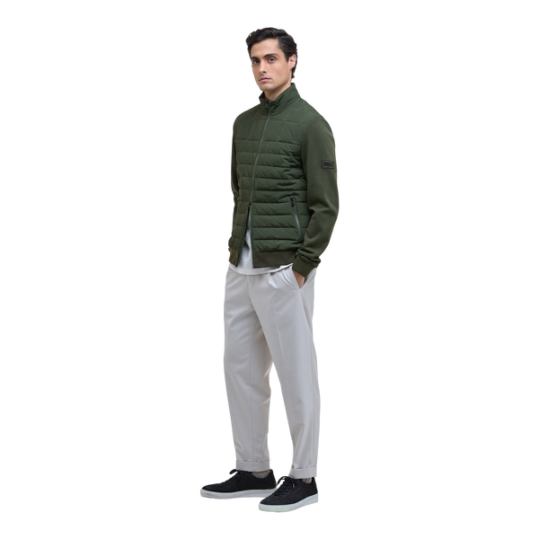 Barbour International Collins Baffle Quilted Sweat