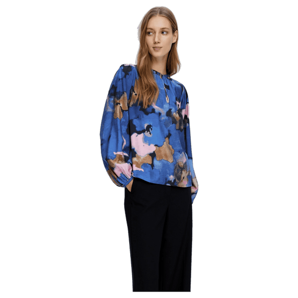 Selected Femme Mariette Print Top
