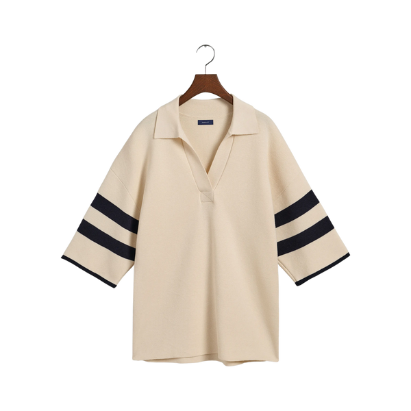 GANT Stripe Knit Oversized Heavy Rugger Top