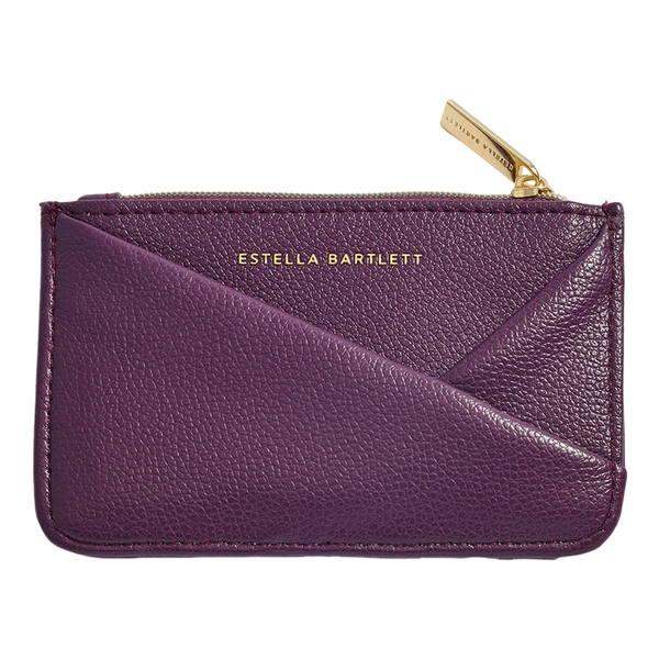 Estella Bartlett Puffy Pleated Card Purse