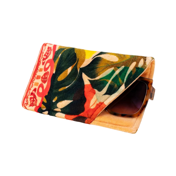 Powder Velvet Sunglasses Pouch