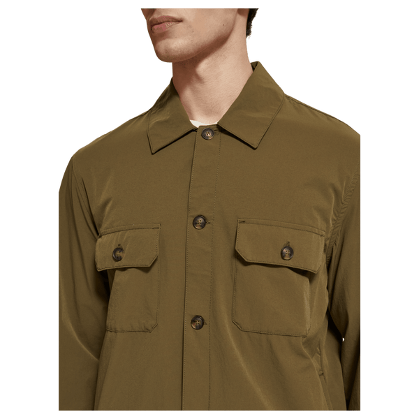 Scotch & Soda Stretch Overshirt