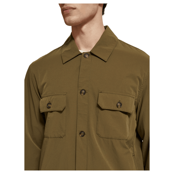 Scotch & Soda Stretch Overshirt for Men