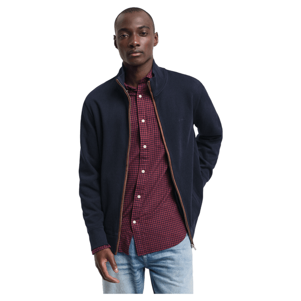 GANT Sacker Rib Full Zip Cardigan