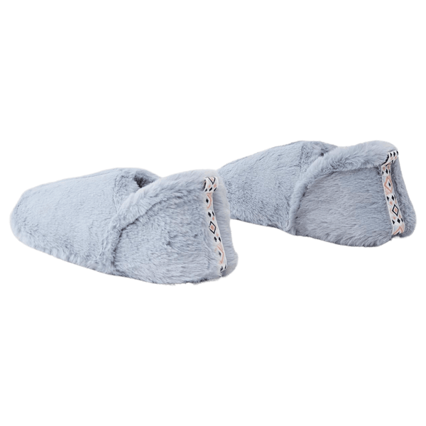 White Stuff Faux Fur Closed Back Slippers