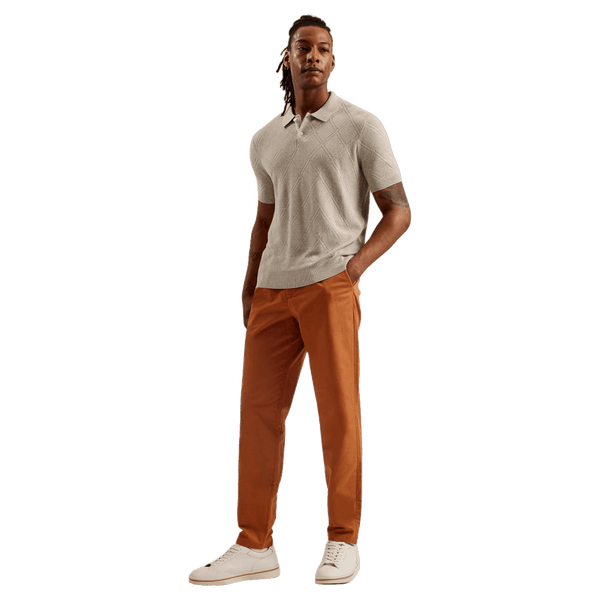Ted Baker Ventar Knitted Polo Shirt for Men