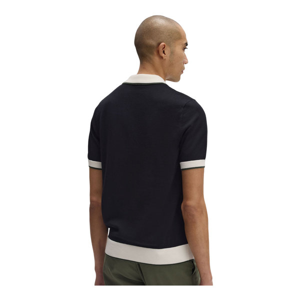 Fred Perry Contrast Tipped Knitted Shirt