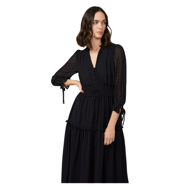 Great Plains Heart Dobby Long Sleeve Dress