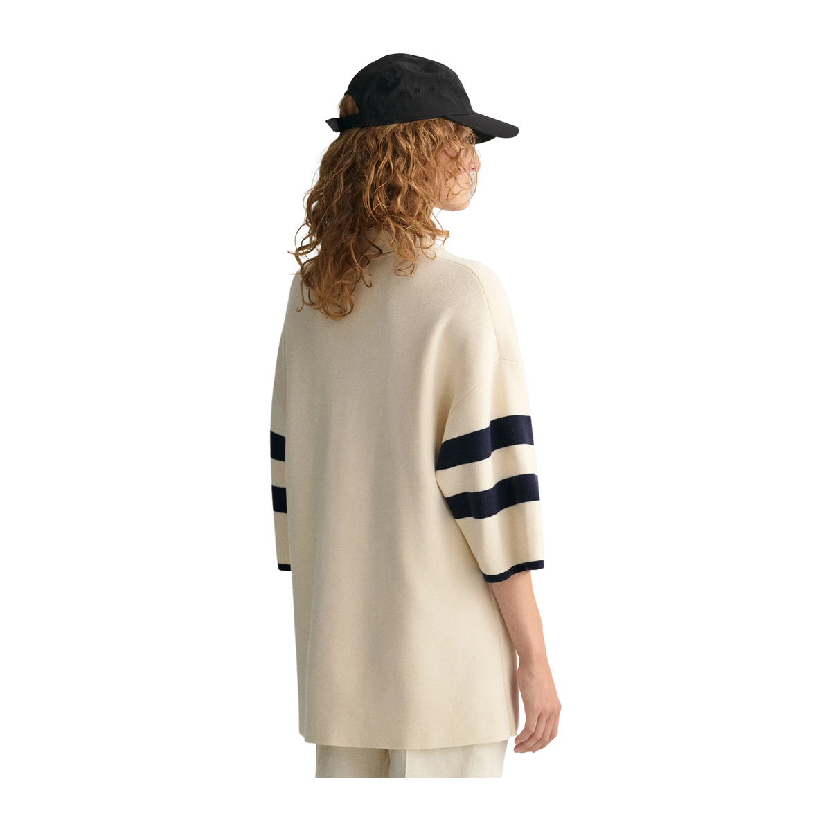Gant Stripe Knit Oversized Heavy Rugger Top | Coes