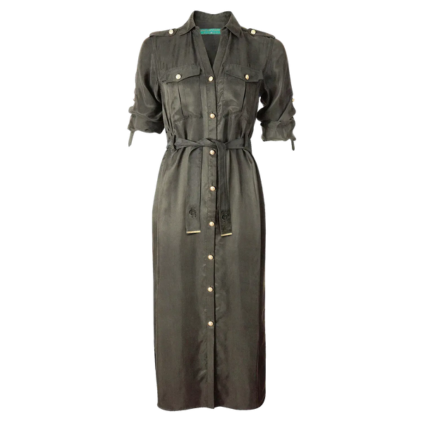 Holland Cooper Military Midi Dress for Women