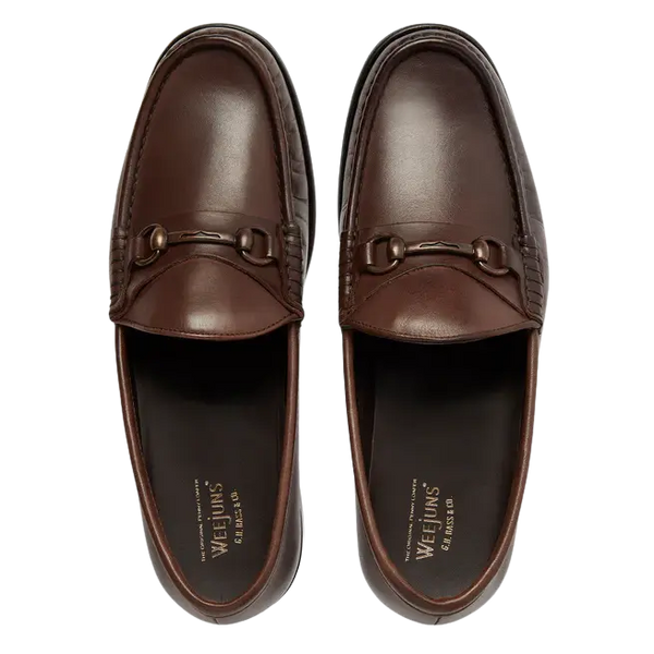 G. H. Bass Panama Horse Bit Lincoln Saddle Bar Penny Loafers