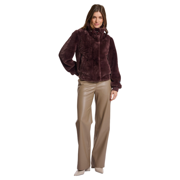 Rino & Pelle Ambra Short Fake Fur Jacket