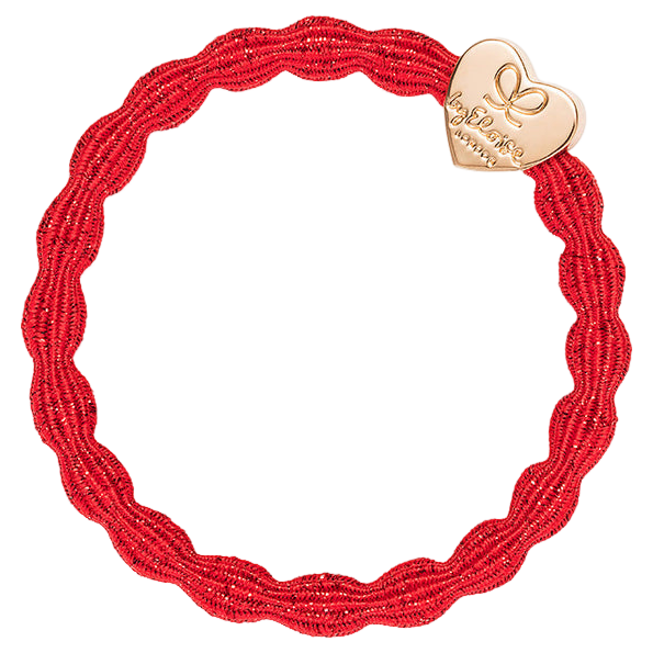 byEloise Metallic Gold Heart Hair Band