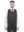 The Label Classic Fit Wool Suit Waistcoat for Men in Charcoal Stripe