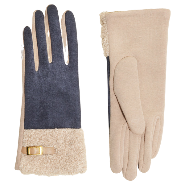 Powder Audrey Faux Suede Gloves