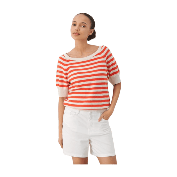 Part Two Glennie PW Short Sleeve Pullover Knit Top