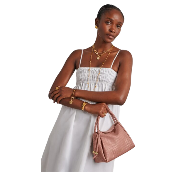 Katie Loxton Nova Woven Texture Top Handle Bag