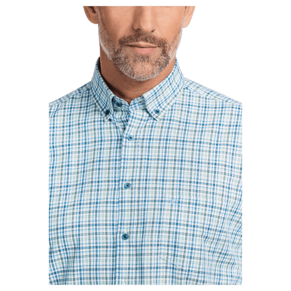 Giordano Short Sleeve Checked Shirt for Men