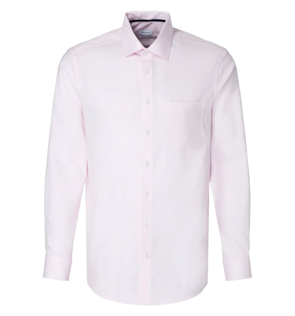 Seidensticker Regular Fit Long Sleeve Structured Finish Shirt for Men