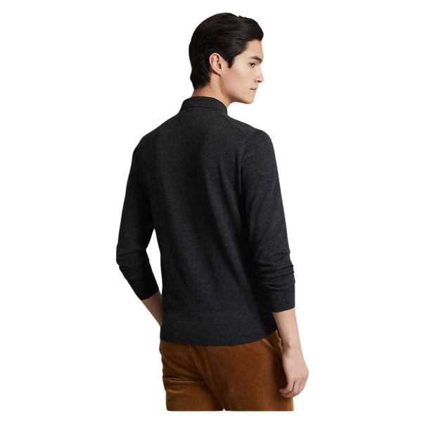 Polo Ralph Lauren Washable Wool Long Sleeve Polo Shirt