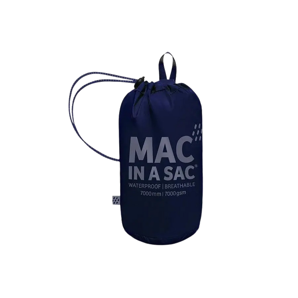 Target Dry Mac in a Sac Origin Unisex Waterproof Packaway Jacket in Navy