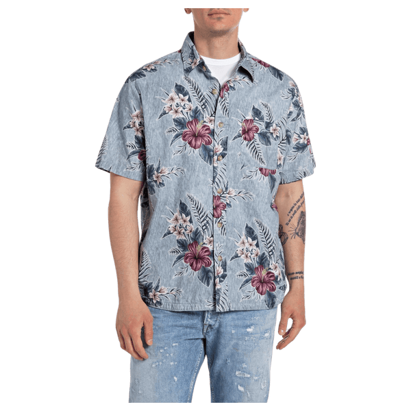 Replay Short Sleeve Floral Shirt