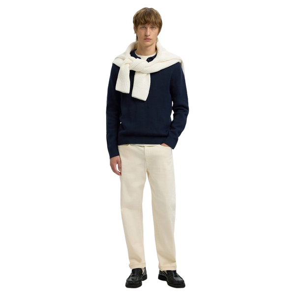Selected Dane Long Sleeve Knit Polo