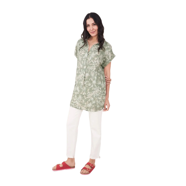 White Stuff Bantu Linen Tunic