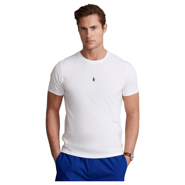 Polo Ralph Lauren Short Sleeve T-Shirt with Centre Logo for Men