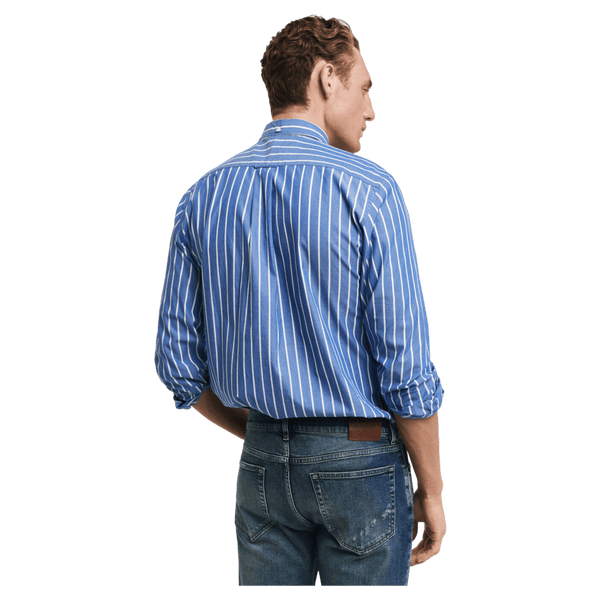 GANT Reg Poplin Stripe Shirt