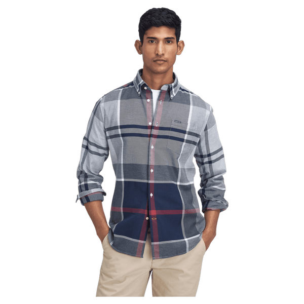 Barbour Dunoon Tailored Fit Tartan Long Sleeve Shirt