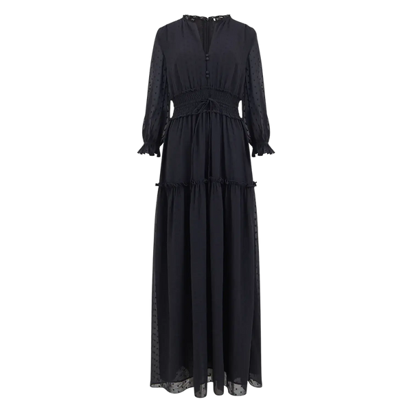 Great Plains Heart Dobby Long Sleeve Dress