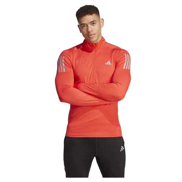 Adidas Own The Run 1/4 Zip Long Sleeve Sweatshirt for Men