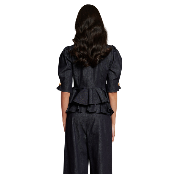 Sister Jane Curio Denim Top