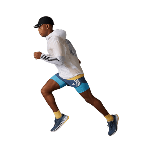 Adidas Own The Run Three-Stripes Two-in-One Shorts