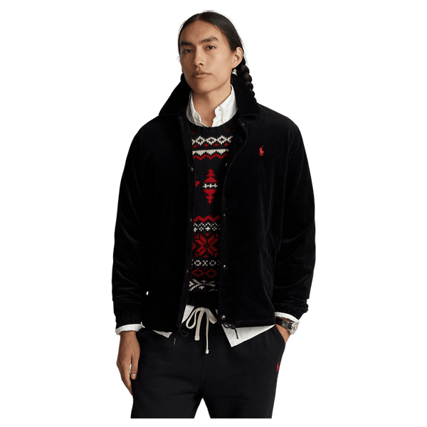 Polo Ralph Lauren Corduroy Coach's Lined Windbreaker Jacket