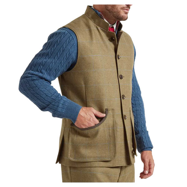 Schoffel Holcot Tweed Waistcoat for Men