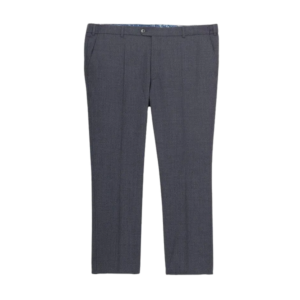 Meyer Oslo Soft Gabardine Trousers in Grey