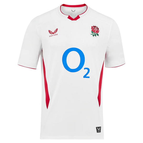 Castore England Home Short Sleeve Rugby Shirt