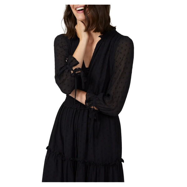 Great Plains Heart Dobby Long Sleeve Dress