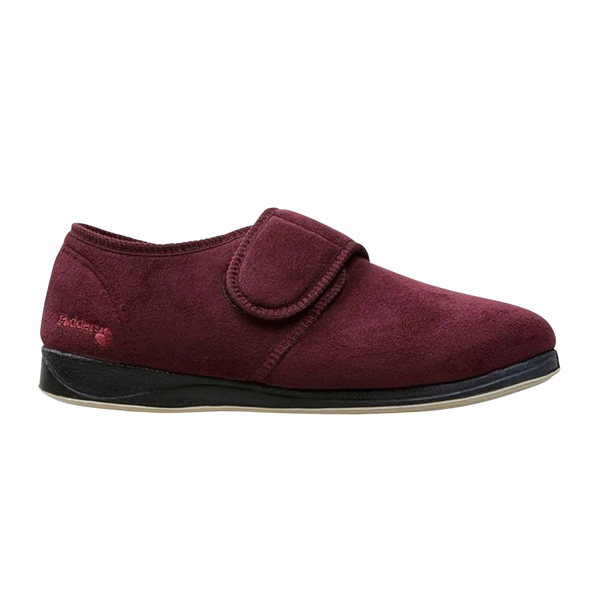 Padders Charles Slippers in Burgundy