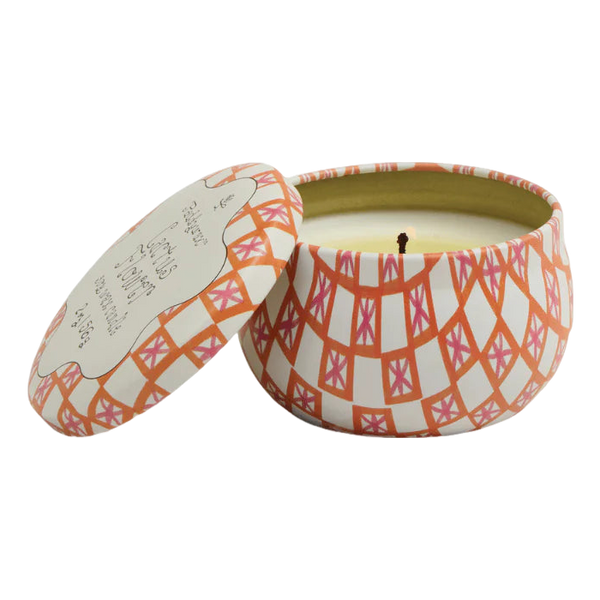 Paddywax Tulip 2oz Printed Tin Candle