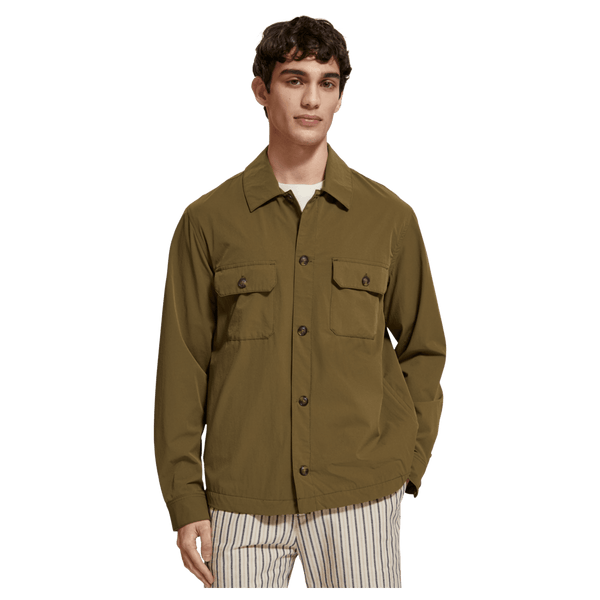 Scotch & Soda Stretch Overshirt for Men