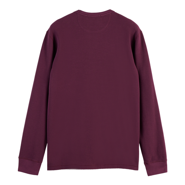Scotch & Soda Waffle Long Sleeve T-Shirt