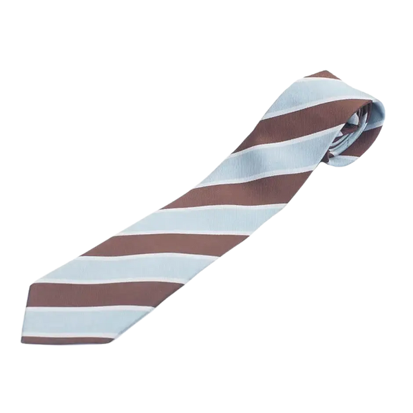 Old Framlingham Old Framlinghamians Broad Striped Silk Tie