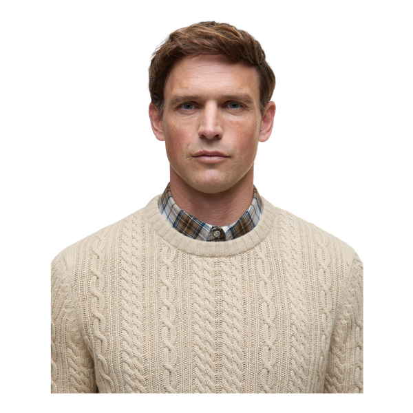 Barbour Lowfen Cable Crew Jumper