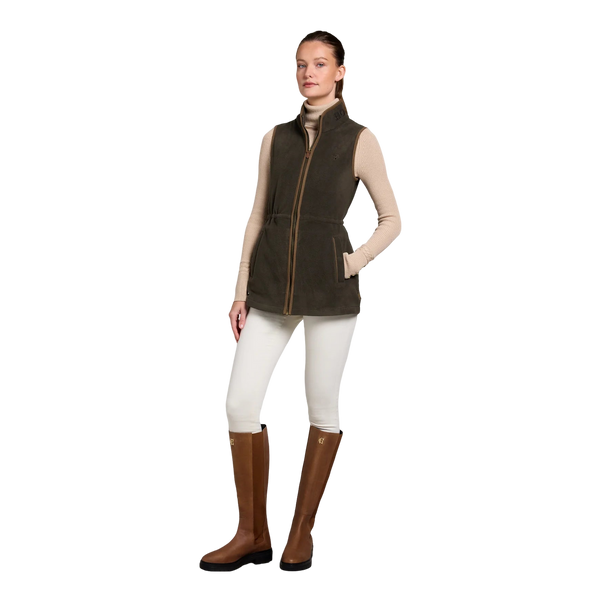 Holland Cooper Country Longline Fleece Gilet
