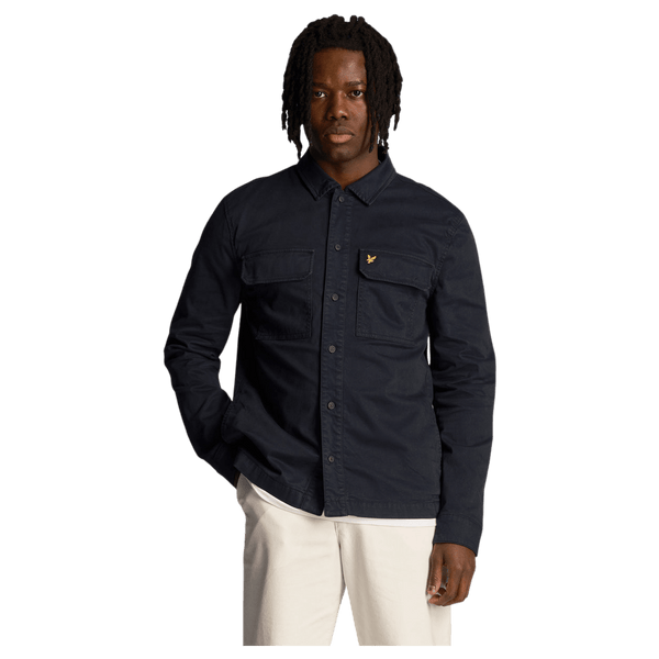 Lyle & Scott Garment Dyed Overshirt