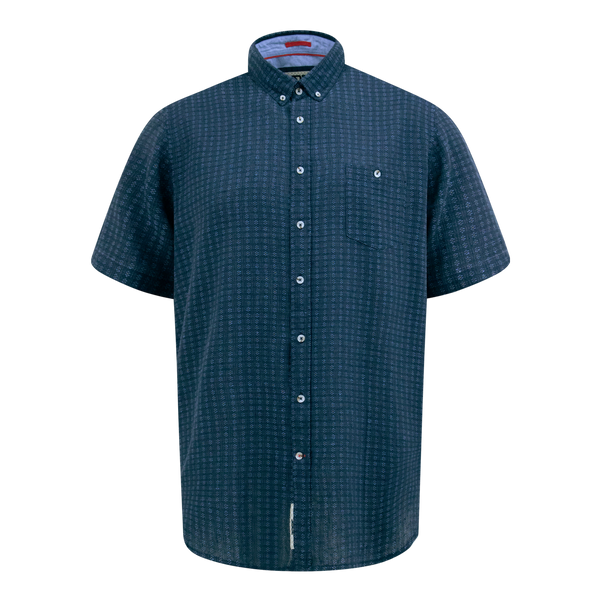 Duke Pontefract Jacquard Linn Short Sleeve Shirt